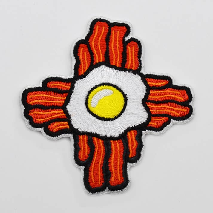 Frühstück Zia - Bestickter Aufnäher für den Großhandel von Metal the Brand