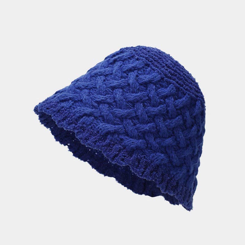 Dipped Shop - Wholesale Vissershoedje - Dames - Gehaakte, gebreide vissershoed met vintage twist DPBH03342