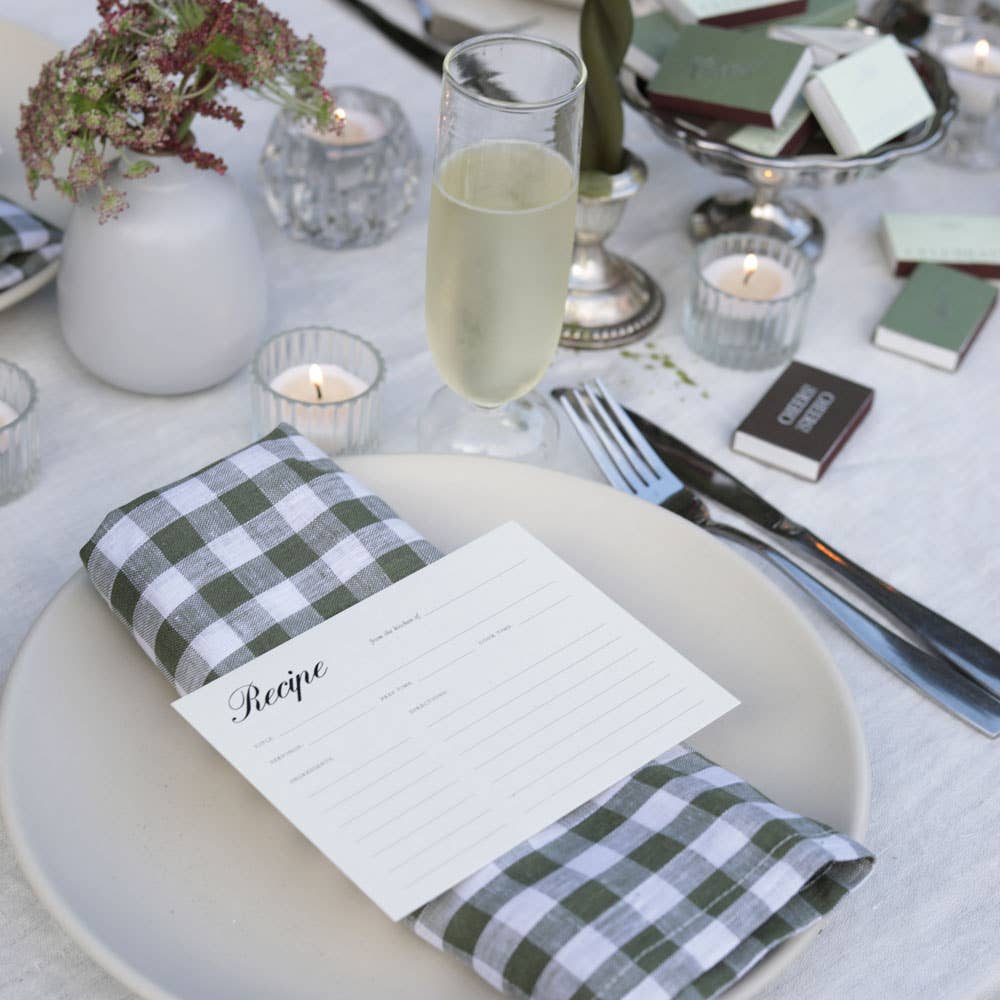 Naturel Carte de recettes n° 01, lot de 12 en vente sur Faire3