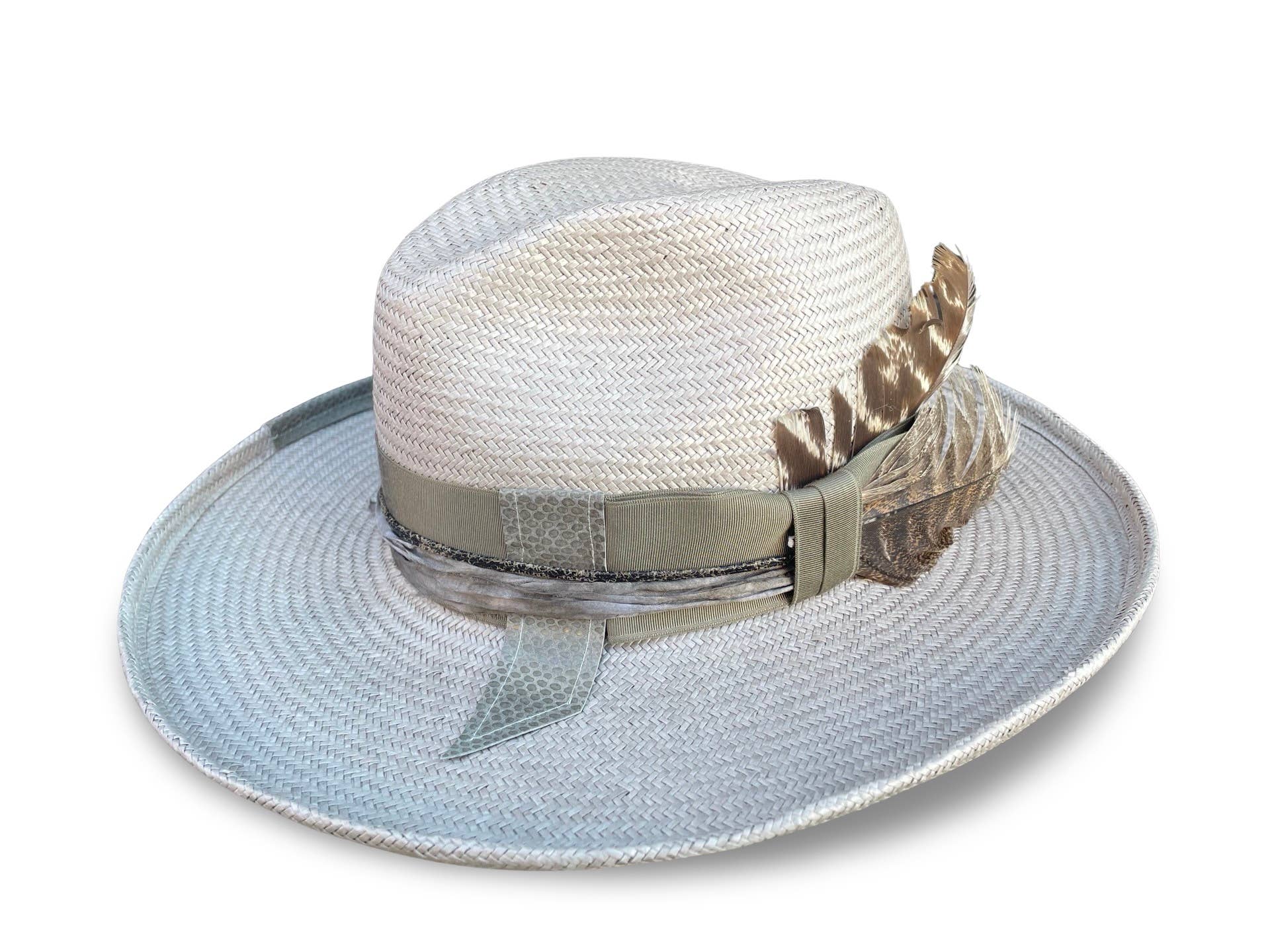 Cha Cha's House of Ill Repute – wholesale Fedora – Women’s – May -  Boho Shantung Straw Fedora12