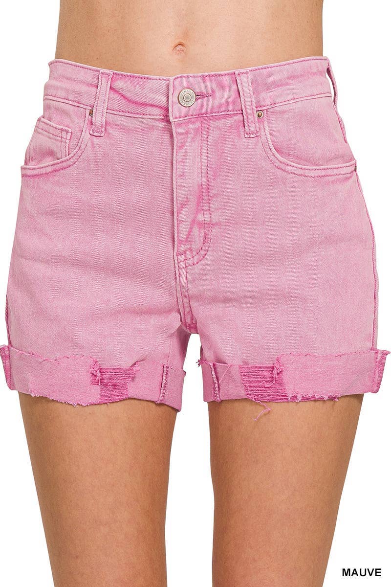 Vanilla Monkey - Wholesale Korte broeken - Dames - Korte broek met 5 zakken en manchetten4