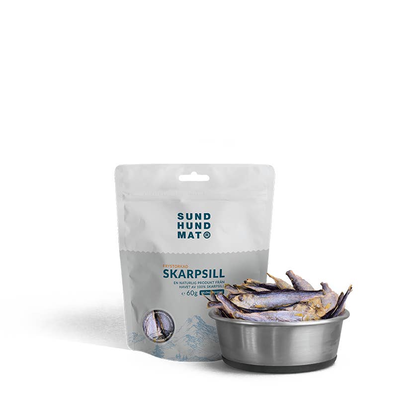 Sund Hundmat - Wholesale Pet Treats - Dog - Freeze-dried sprats 60g