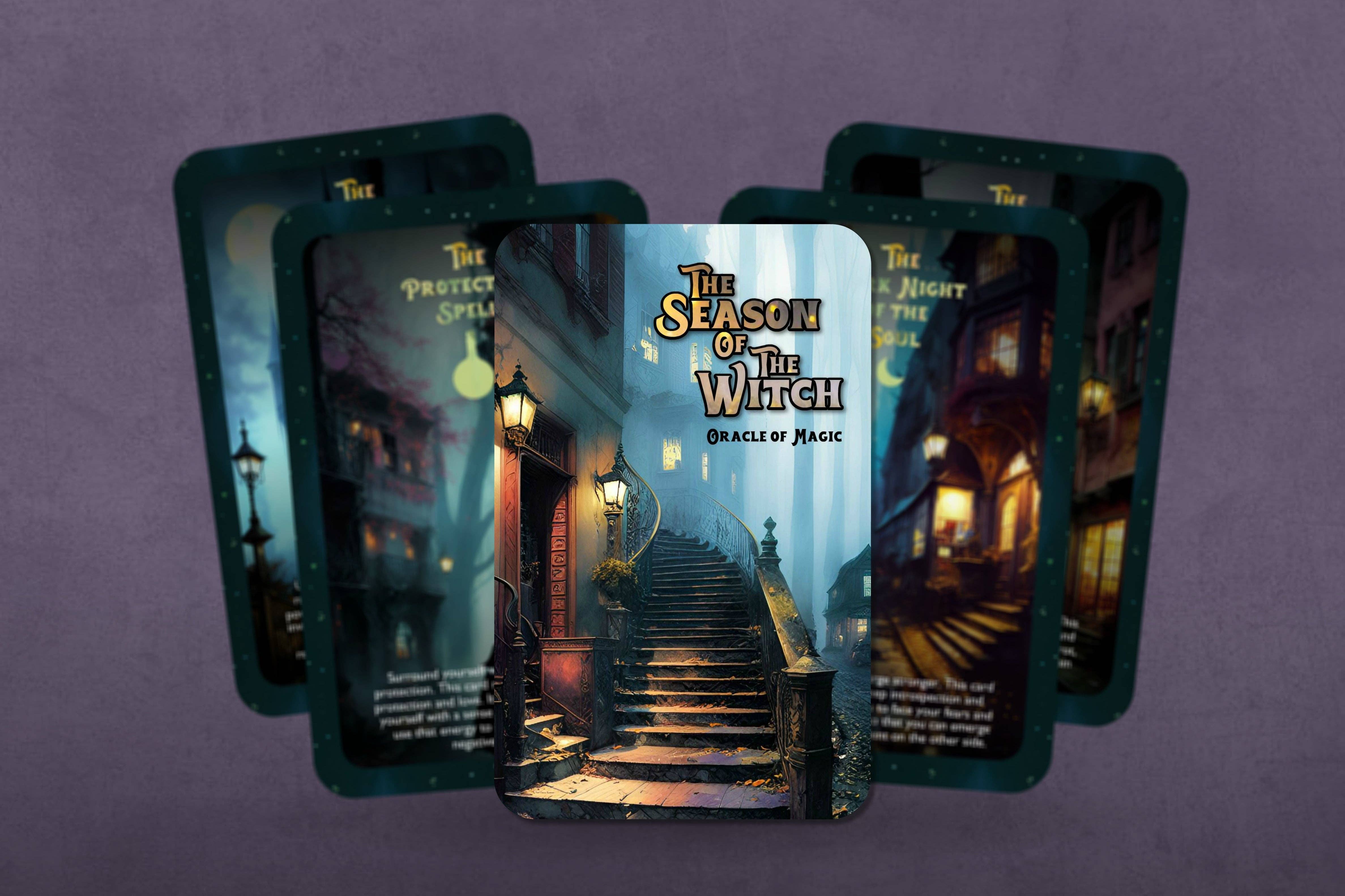 IBIZA TAROT – Cartas de tarô por atacado – A Temporada das Bruxas - Oráculo da Magia3