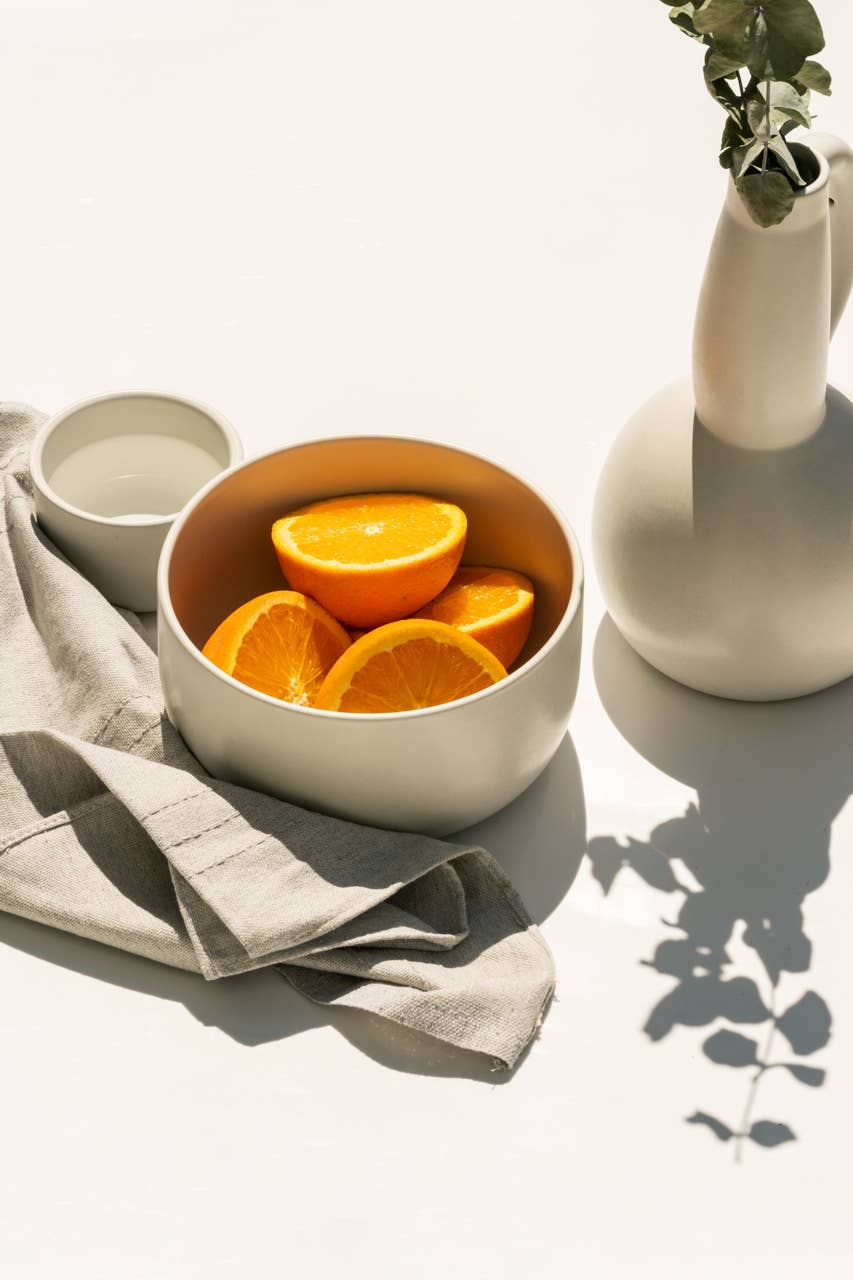 GHARYAN Stoneware & Olive Wood Tableware | Canada - Vendita all'ingrosso Insalatiera - Ciotola da portata in gres fatta a mano | Youlha 68 Oz4