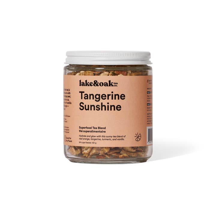 Lake & Oak Tea Co. - Wholesale Loose Tea - Tangerine Sunshine - Superfood Tea Blend1