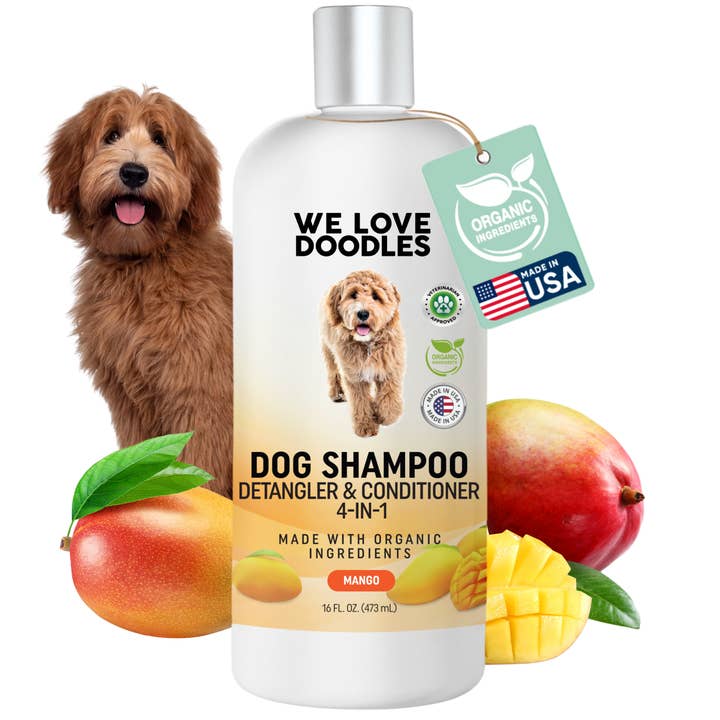 Dog Shampoo (Mango Scent) for wholesale by We Love Doodles