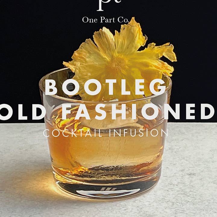 One Part Co. - Wholesale Cocktail mix/syrup - 1pt Bootleg Old Fashioned Cocktail Pack0