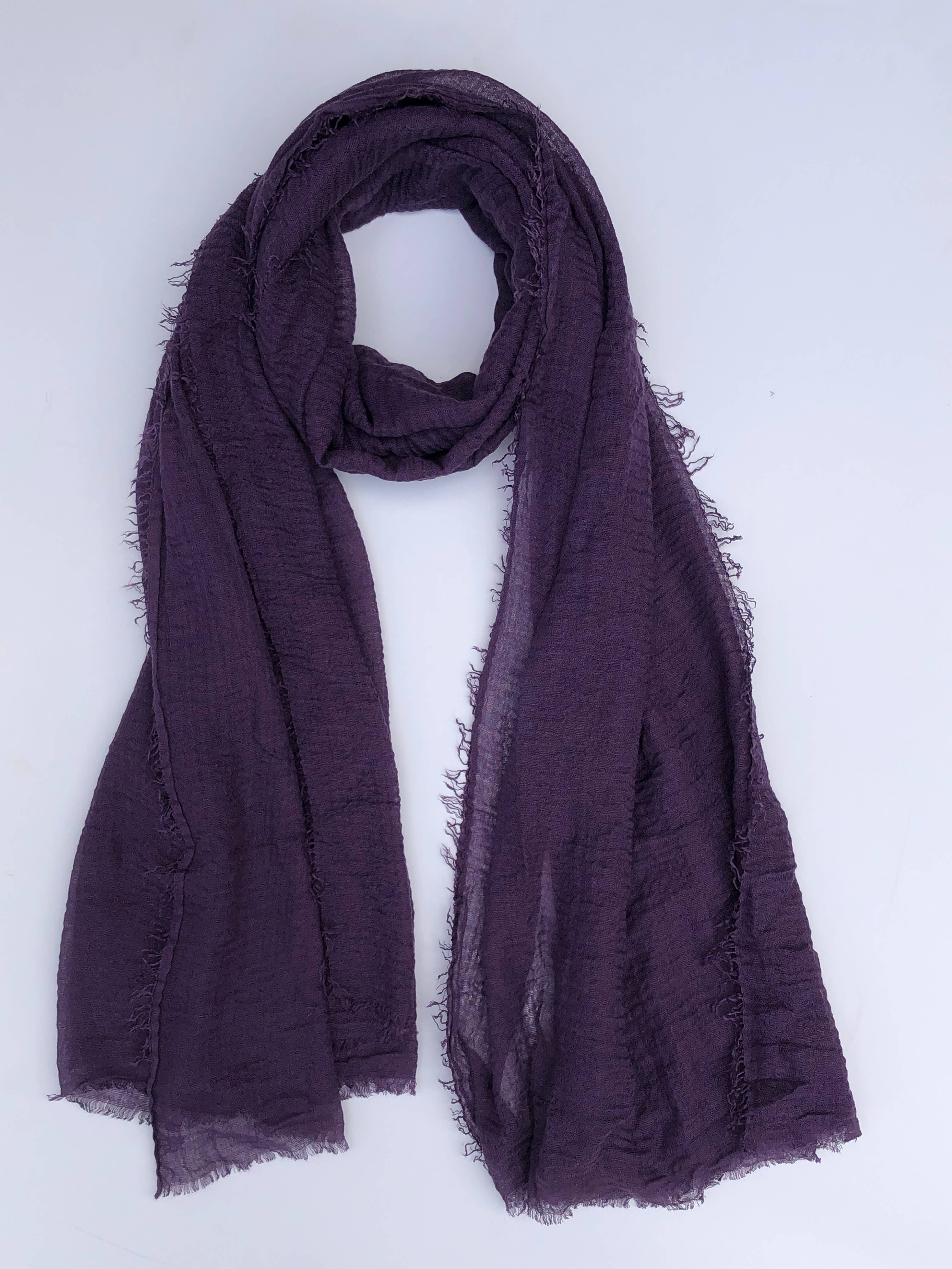 cariceprints… – Großhandel Schal – Damen – cariceprints... Handbedruckter Halstuch aus Leinenmix in Bea's Bee15