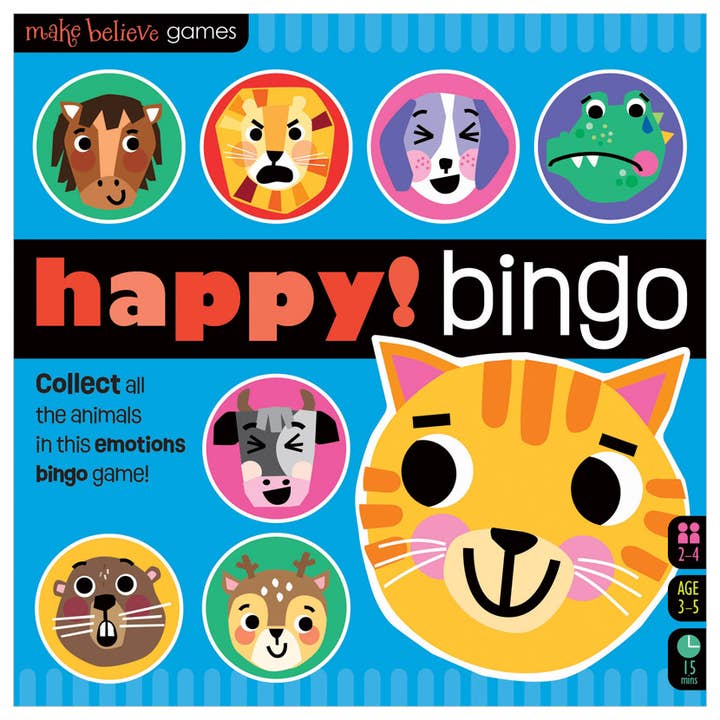 Happy! Bingo for wholesale by Make Believe Ideas