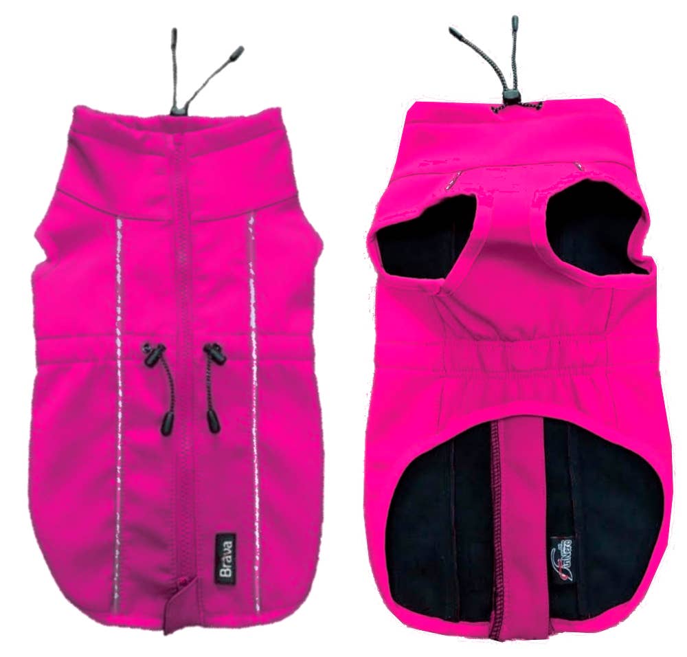 FINNERO - Vente Veste – chien - Veste réfléchissante coupe-vent FINNERO SPORT pour chien, 3 couleurs4