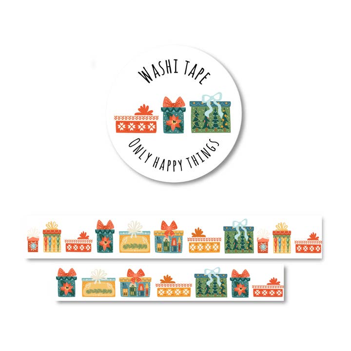 Only Happy Things Stationery - Wholesale Washi Tape - Washi tape Christmas gifts