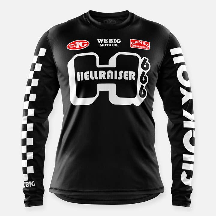 JERSEY HELLRAISER NOIR pour la vente par Webig Moto Company