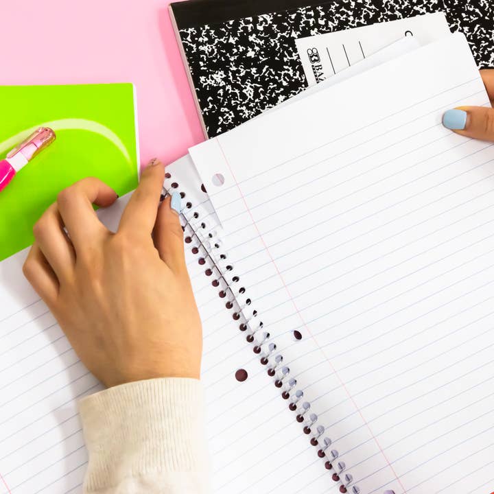 BAZIC Products - Wholesale Notebook - Notebook Spiral W/R 3-Subject 120 Ct