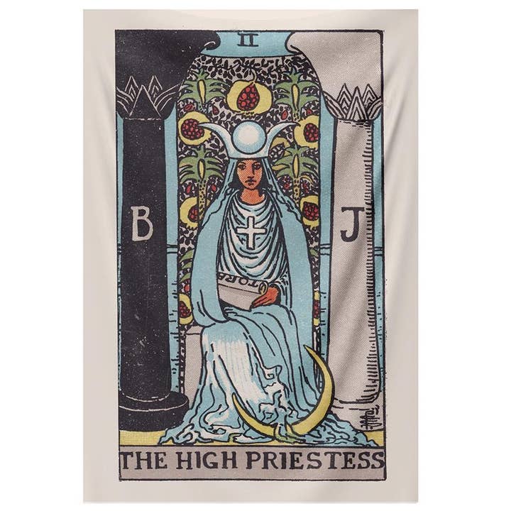 A tapeçaria da Alta Sacerdotisa por atacado de Nirvana Threads