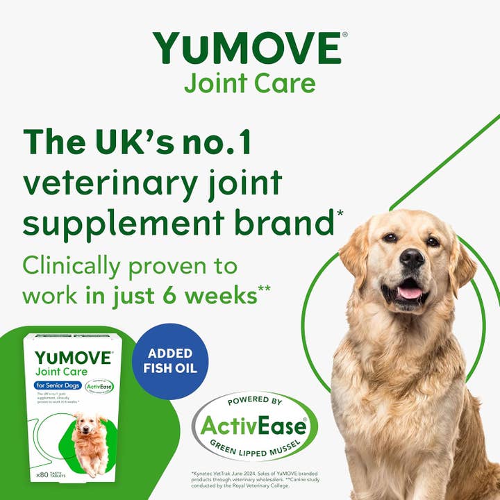 Pet Vital Care - Wholesale Pet Supplement - Dog - YuMOVE Senior Dog Joint Supplement 240 tablets6