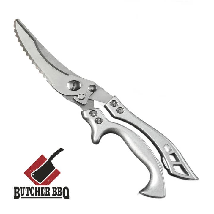 Poultry & Kitchen Shears Use for Chicken, Turkey, & Herbs for wholesale by Butcher BBQ Inc