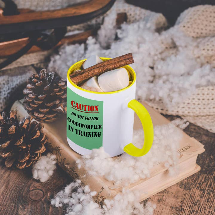 3dRose - Wholesale Coffee Mug - 3dRose, Caution Do Not Follow Coddiwompler In Training, Mug5