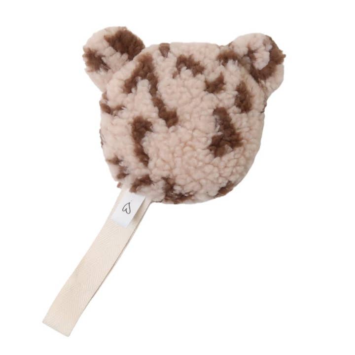 Tétine en peluche Loveissue | Bear Leopard Camel pour la vente par LOVEissue