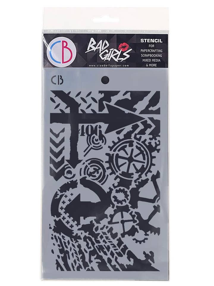 Stencil Texture 5 «x8" 406 per la vendita all'ingrosso da parte di Ecstasy Crafts Distributing