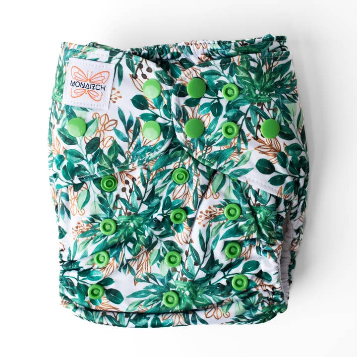 Klassische wiederverwendbare Stoffwindel V1.0 | Immergrün für den Großhandel von Monarch