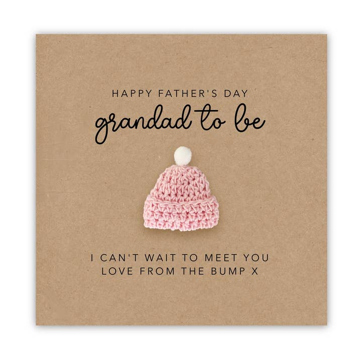 Bedstefar skal være Fars dag-kort, For min bedstefar at være, Fath for engroshandel hos Fifi's Handcrafted