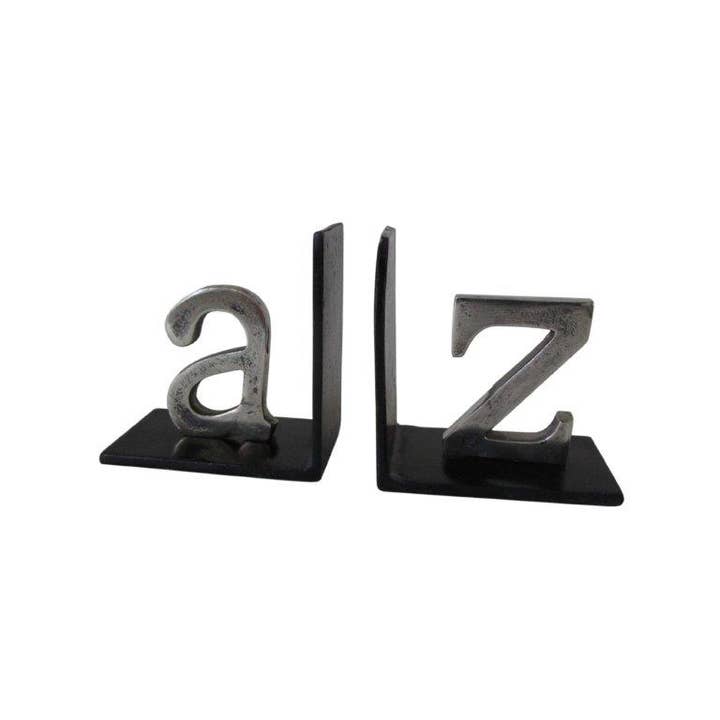 ADC Eindhoven - Venta al por mayor Sujetalibros - Sujetalibros - A-Z - Metal antiguo