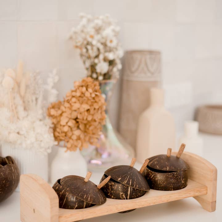 Coconut Spice Jar and Rack and other Purchase Wholesale square spice jars. Free Returns & Net 60 Terms on Faire trending on Faire.