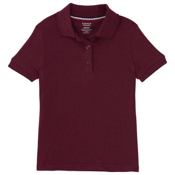 Eastern Off Price - Vente T-shirt – enfant - Uniforme scolaire French Toast pour filles 2T-6X à manches courtes Interlo9