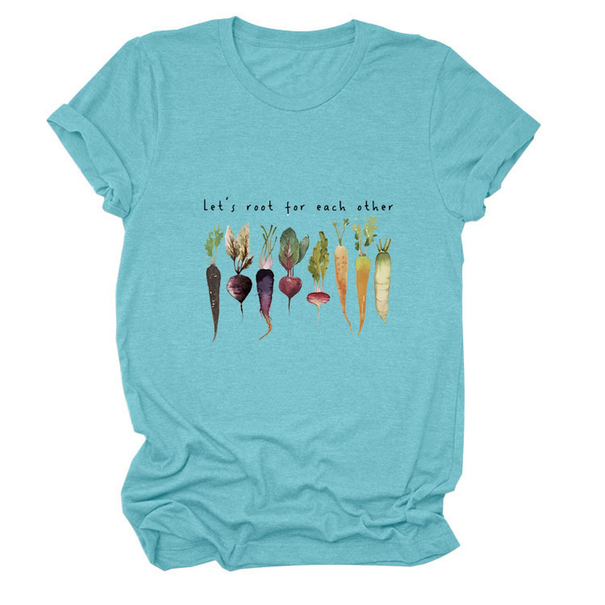 ACCITY - Wholesale Screen Printed T-Shirt - Women's - Women’s Crew Neck Tee with Positive Quote_CWTTS14787