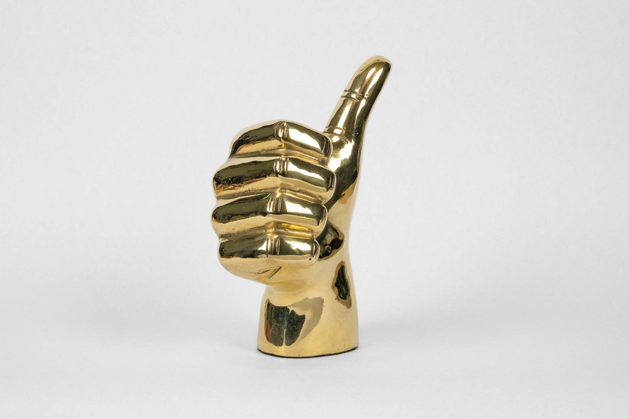 PRIZE - Vendita all'ingrosso Scultura - Scultura in ottone del gesto "Pollice in su" o "Gig 'Em, Aggies".2