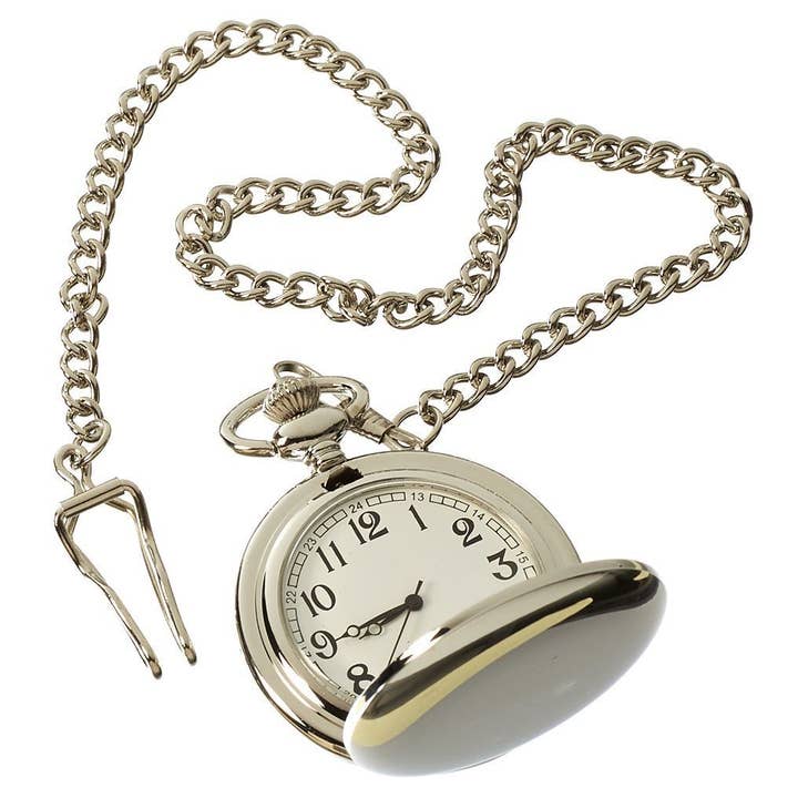 Infinity Leather (Upperclass Fashions Ltd) – wholesale Wrist watch – Men's – Classic Pocket Watch 1920's Peaky Blinders Vintage Chain Retro