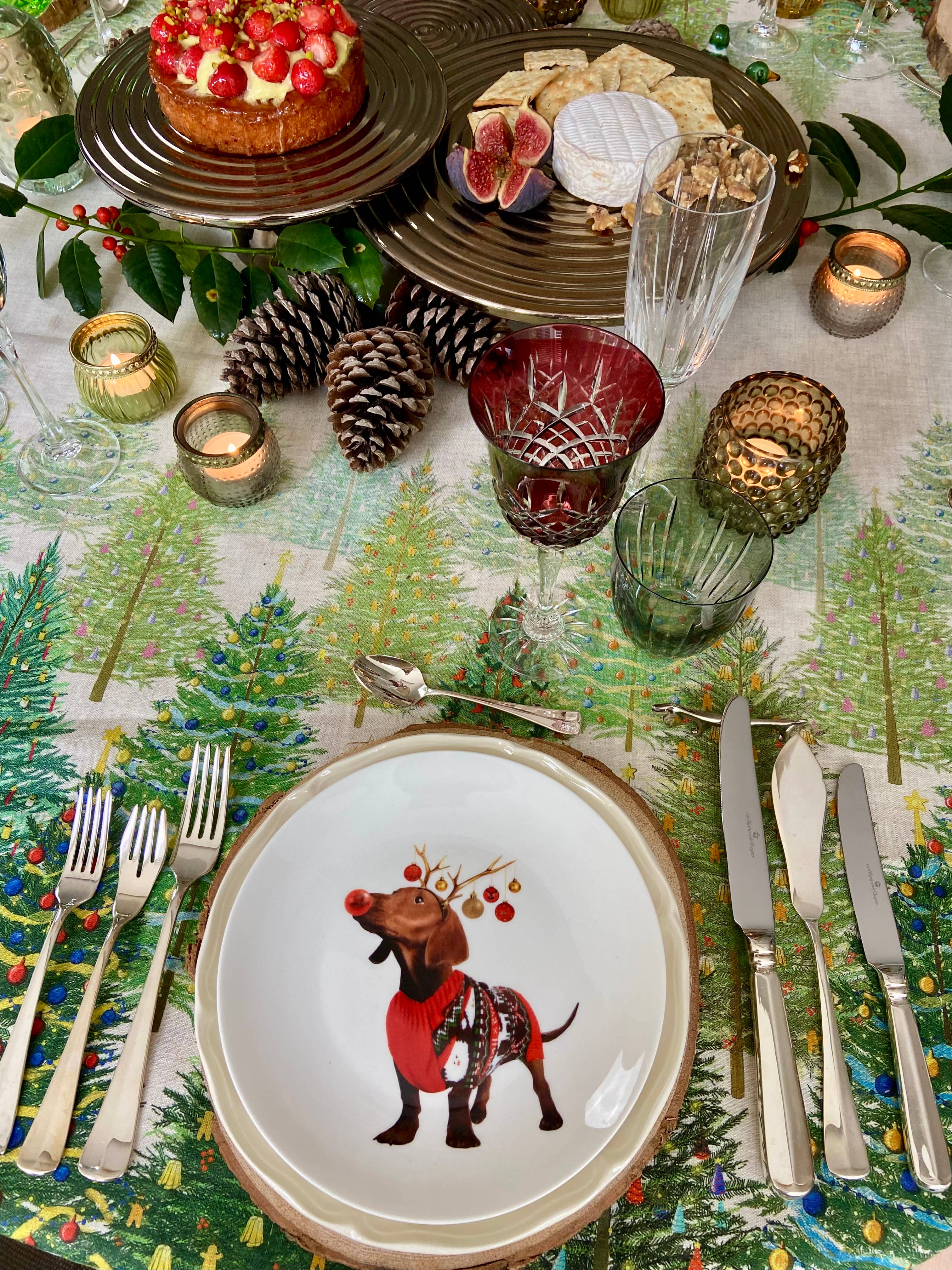 Bordy's – wholesale Tableware set – It's a wienerful Time - Set of 6 Breakfast Plates 24