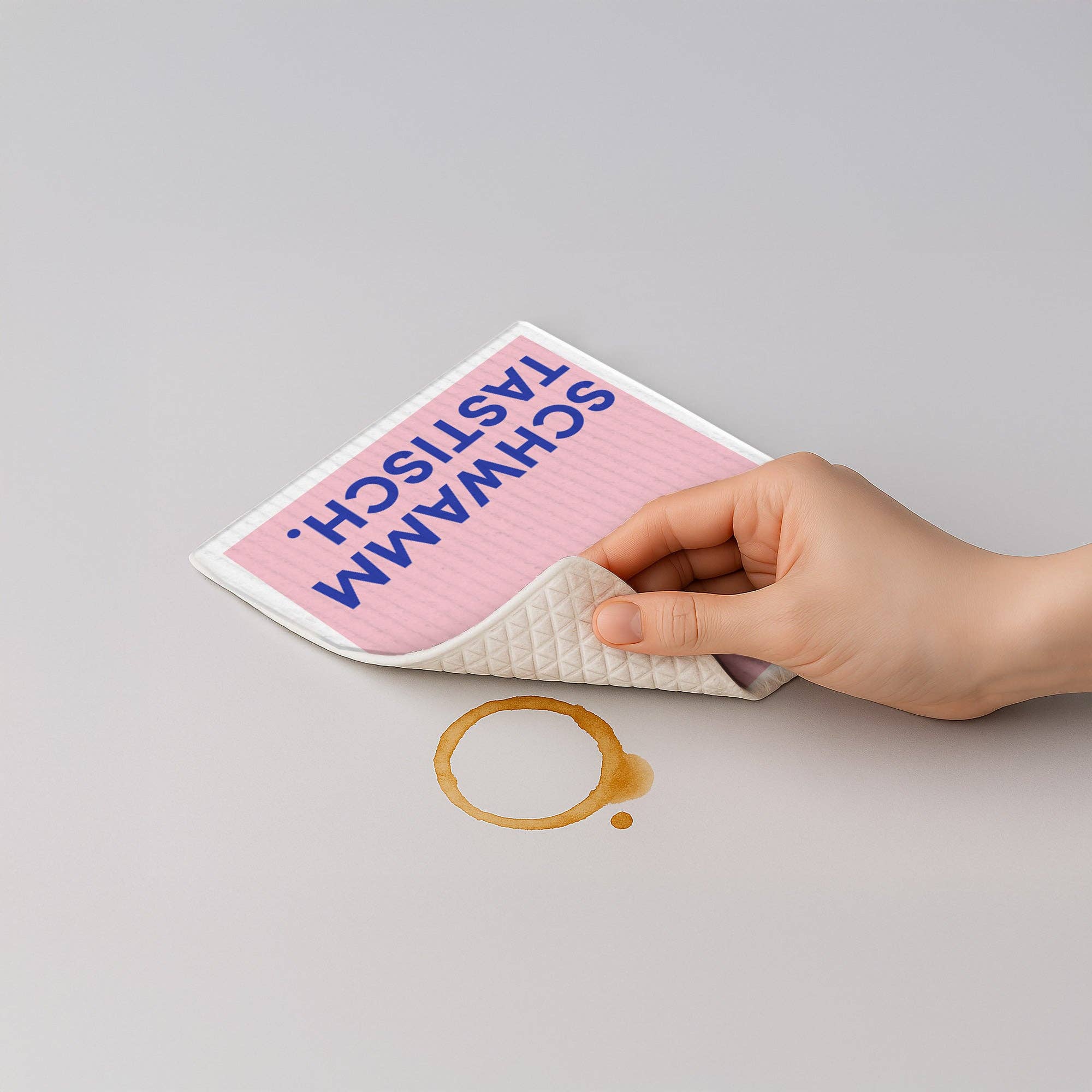 Naturbedacht - Wholesale Dishcloth - Sponge cloth - Saying - Spongtastic - No. 34