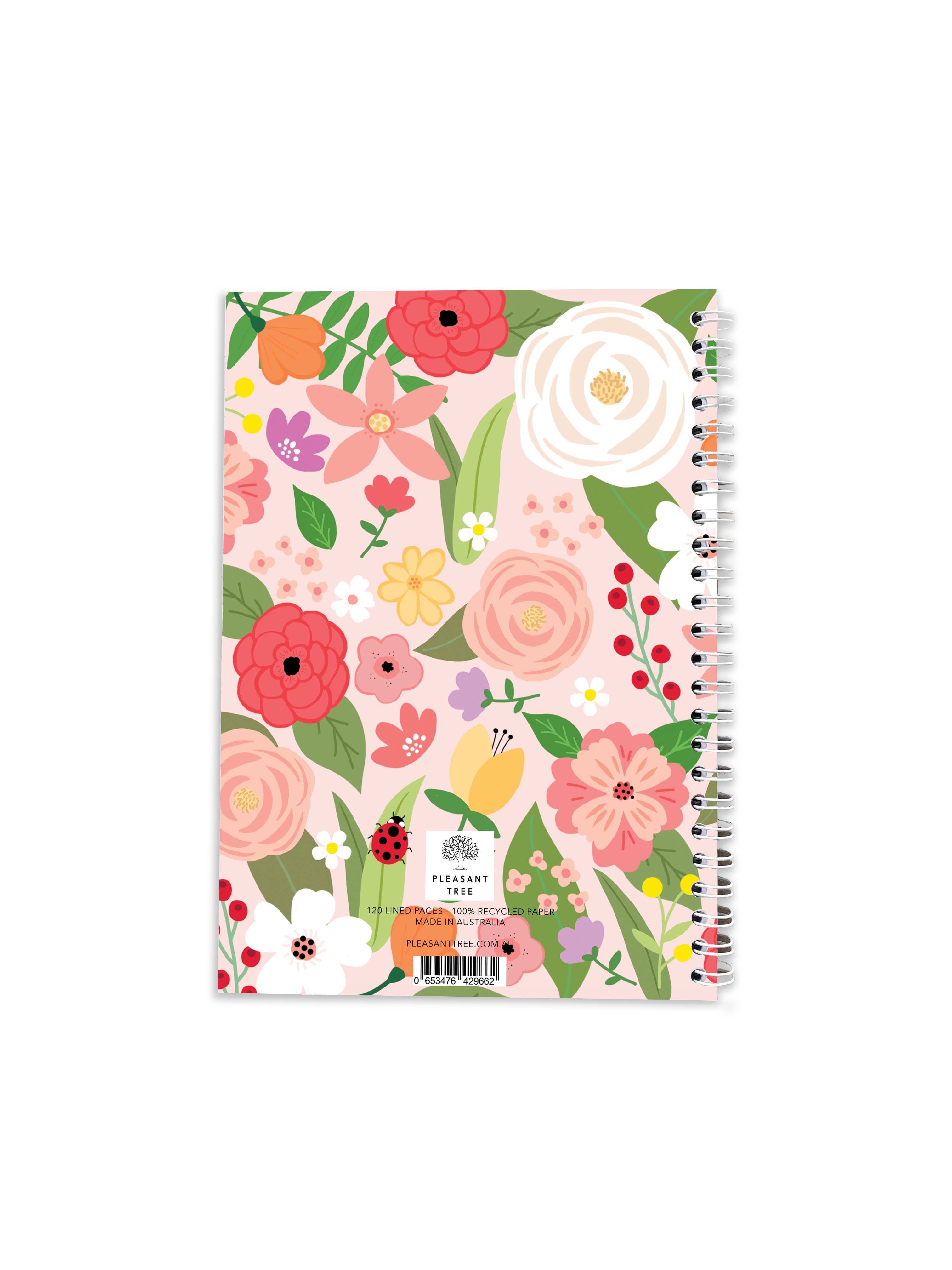 Pleasant Tree - Wholesale Notebook - Mayflowers - A5 Notebook2