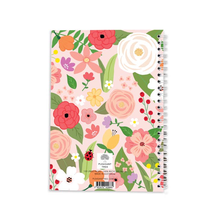 Pleasant Tree - Wholesale Notebook - Mayflowers - A5 Notebook2