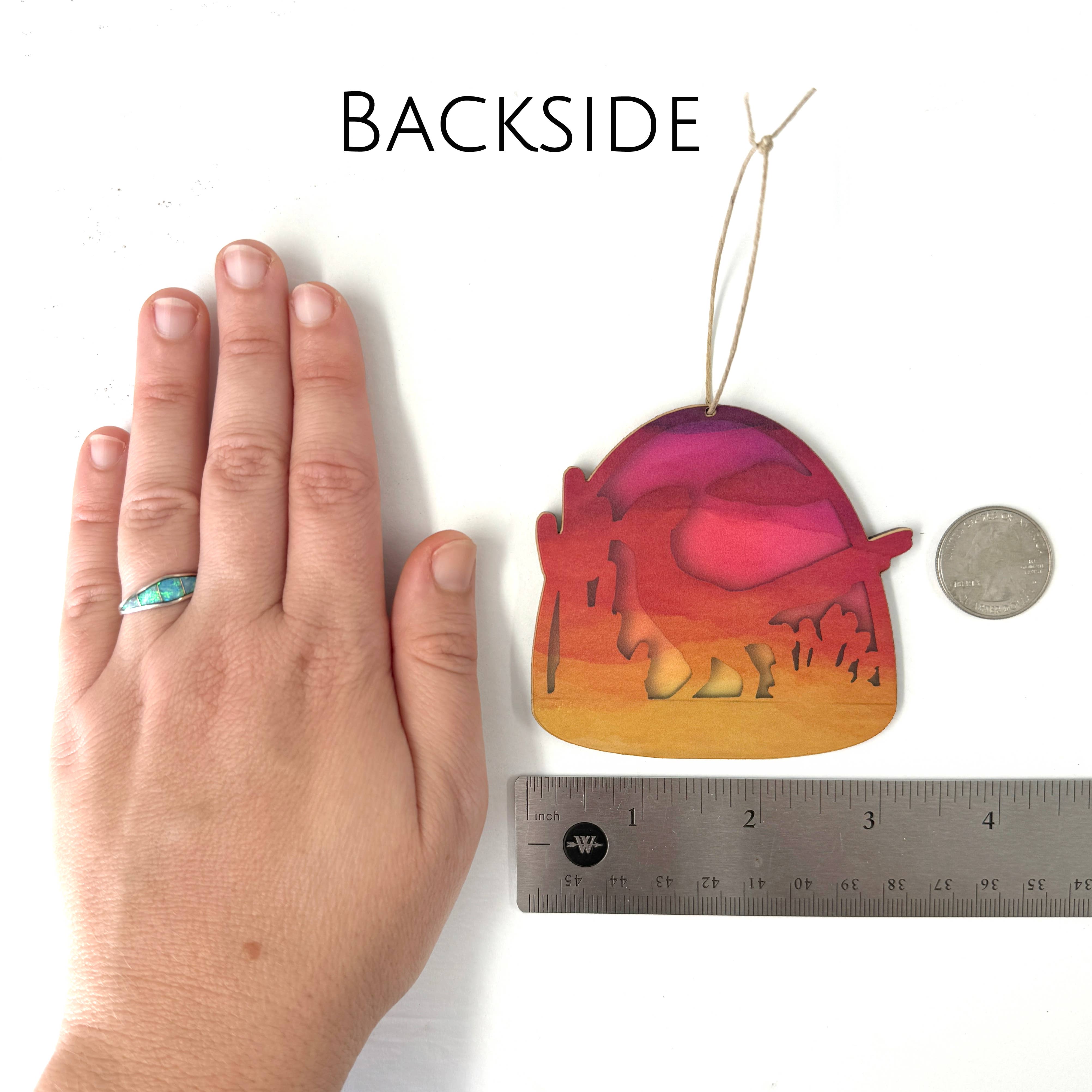 Art by Sharell - Wholesale Ornament Set - Roadrunner Ornament, Desert Animal Ornament4