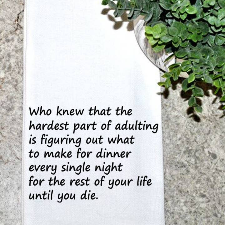 La partie la plus dure de l'adulting... chaque nuit. pour la vente par Geez Louise Goods