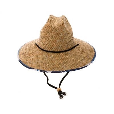 DNMC - Wholesale Straw Hat - Women's - Lifeguard Hat - Palm Leaf Straw - Amazing Sun Protection3