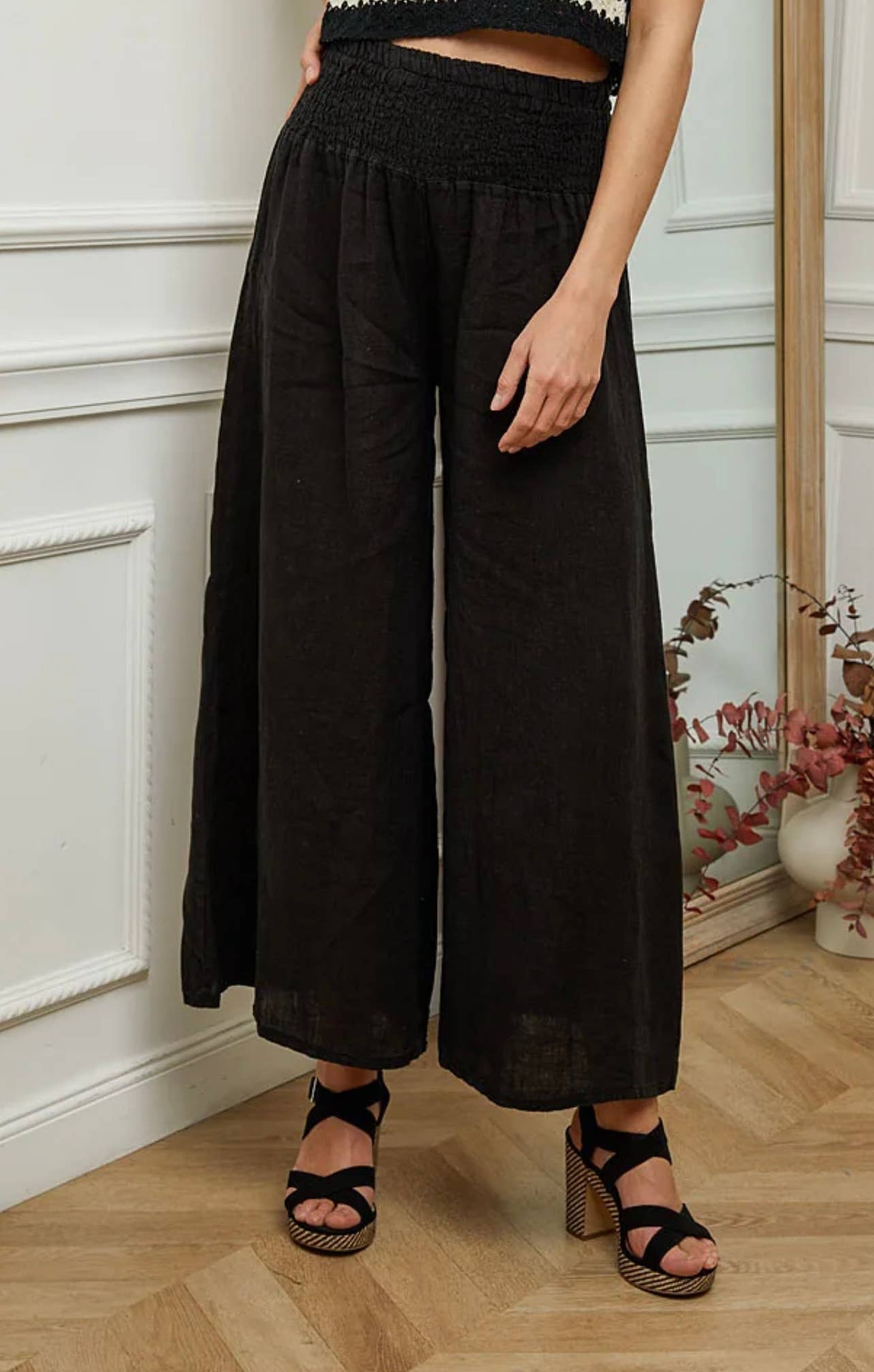 LÉA & LUC - Vendita all'ingrosso Pantalone - Donna - Pantaloni in 100% Lino RIF. 277125