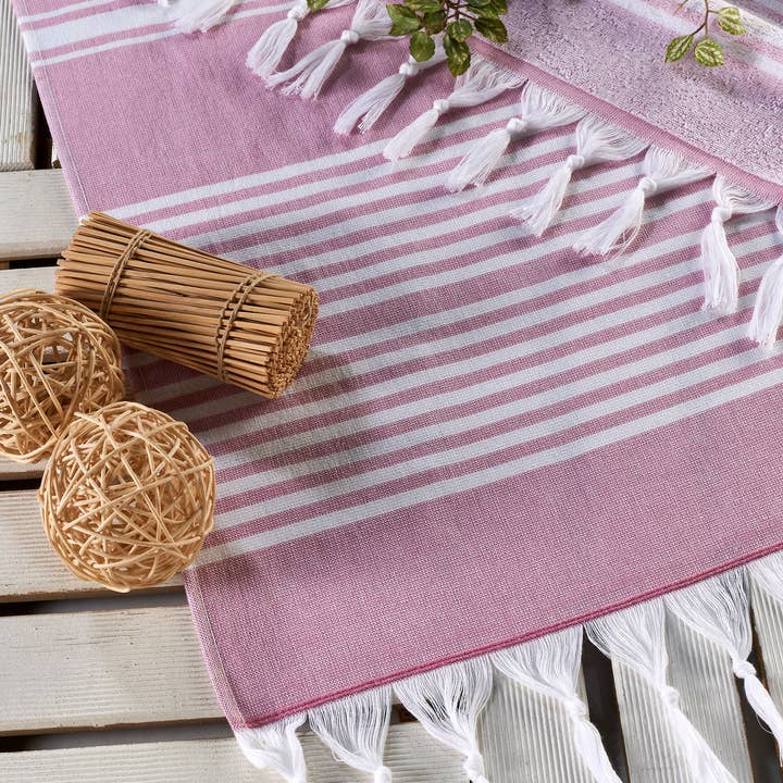 Kikoya – wholesale Strandhandduk – Arma Turkiska Handdukar Badrum Hamam Spa Strand Stora Snabbtorkande