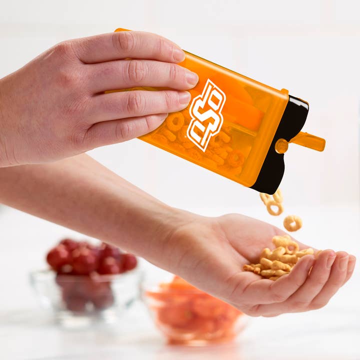 Snack in the Box 2 (12 oz) - Oklahoma State University for wholesale by Kitchen Innovations Inc.