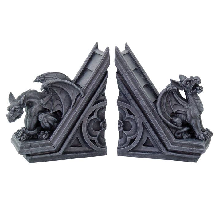 Gargoyle Bookend Set for wholesale by Pacific Trading