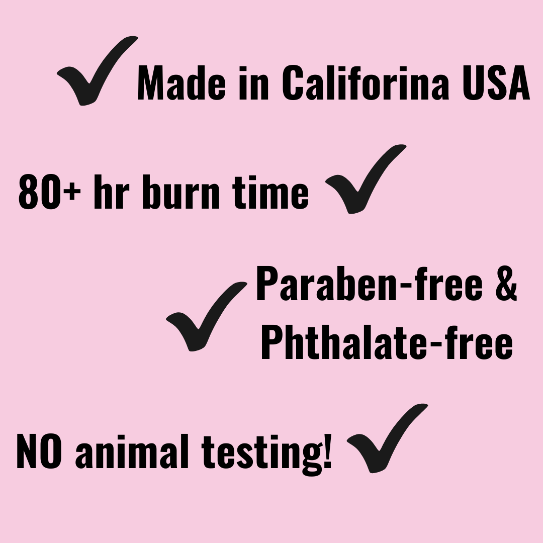 Funny Flames Candle Co - Les Creme - Wholesale Jar/Filled Candle - Let That Shit Go Candle (Pink) Candle- Best Selling Candle9