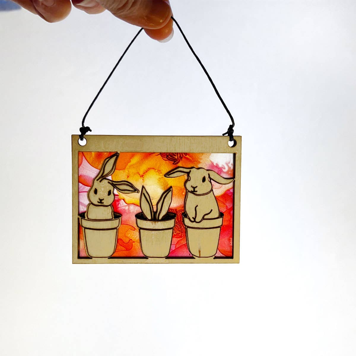 Squirrel Tacos Papercuts - Wholesale Ornament - Bunny Rabbit Tree Ornament - Gardener Christmas Gift5