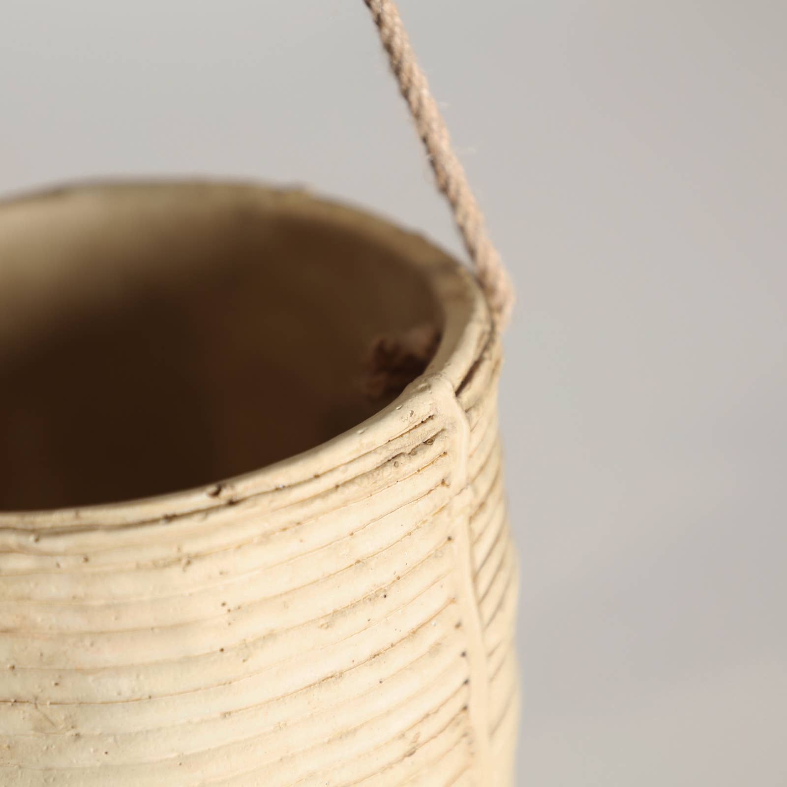 B&B - Vendita all'ingrosso Vasi per piante - Fioriera, In Cemento, Di Colore Marrone, Di 14X14X45cm1