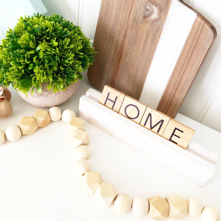 Foundations Decor - Wholesale Bunting/Garland - Wood Bead Garlands - classic colors and shapes12