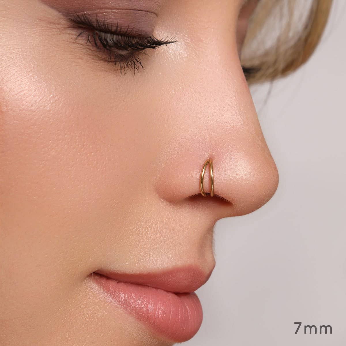Schmuckgroßhandel - Wholesale Single Earring - Double Clicker | Nose & Ear Piercing2