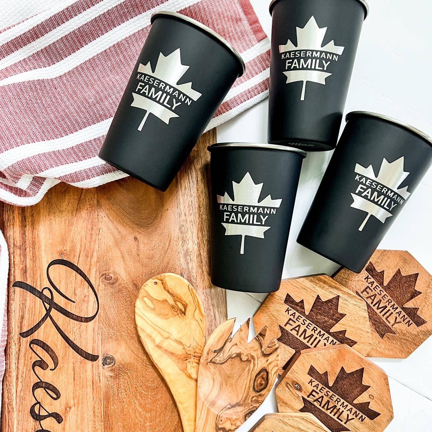 Mae Designs LLC - Wholesale Insulated Mug/Tumbler - Custom Engraved Pint Cup5