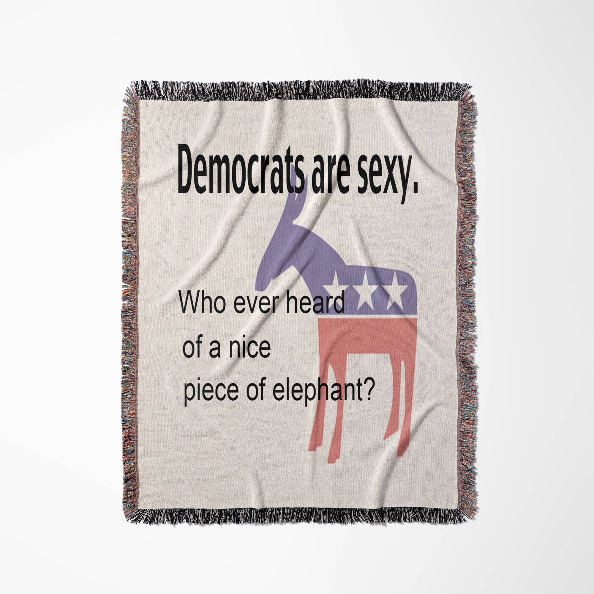3dRose - Wholesale Throw Blanket - 3dRose, Democrats are sexy,,,, Blanket0