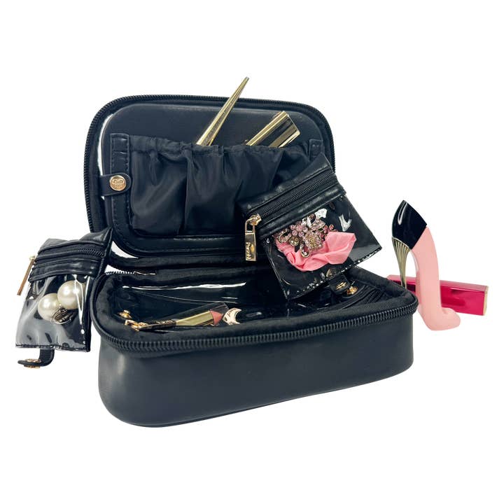 LITTMINI • Lighted Mirror Case • Black for wholesale on Faire12